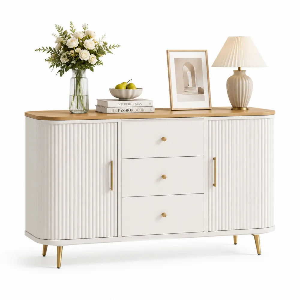 Credenza in MDF con Ante e Cassetti
